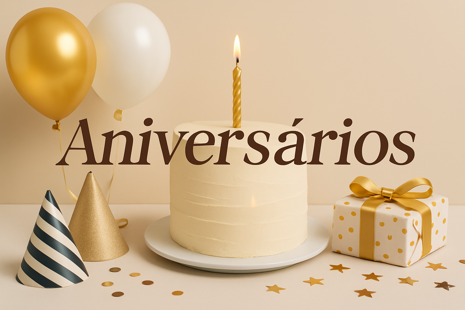 Feliz Aniversário! Mensagem especial - Voz Feminina - Thumbnail de Áudio