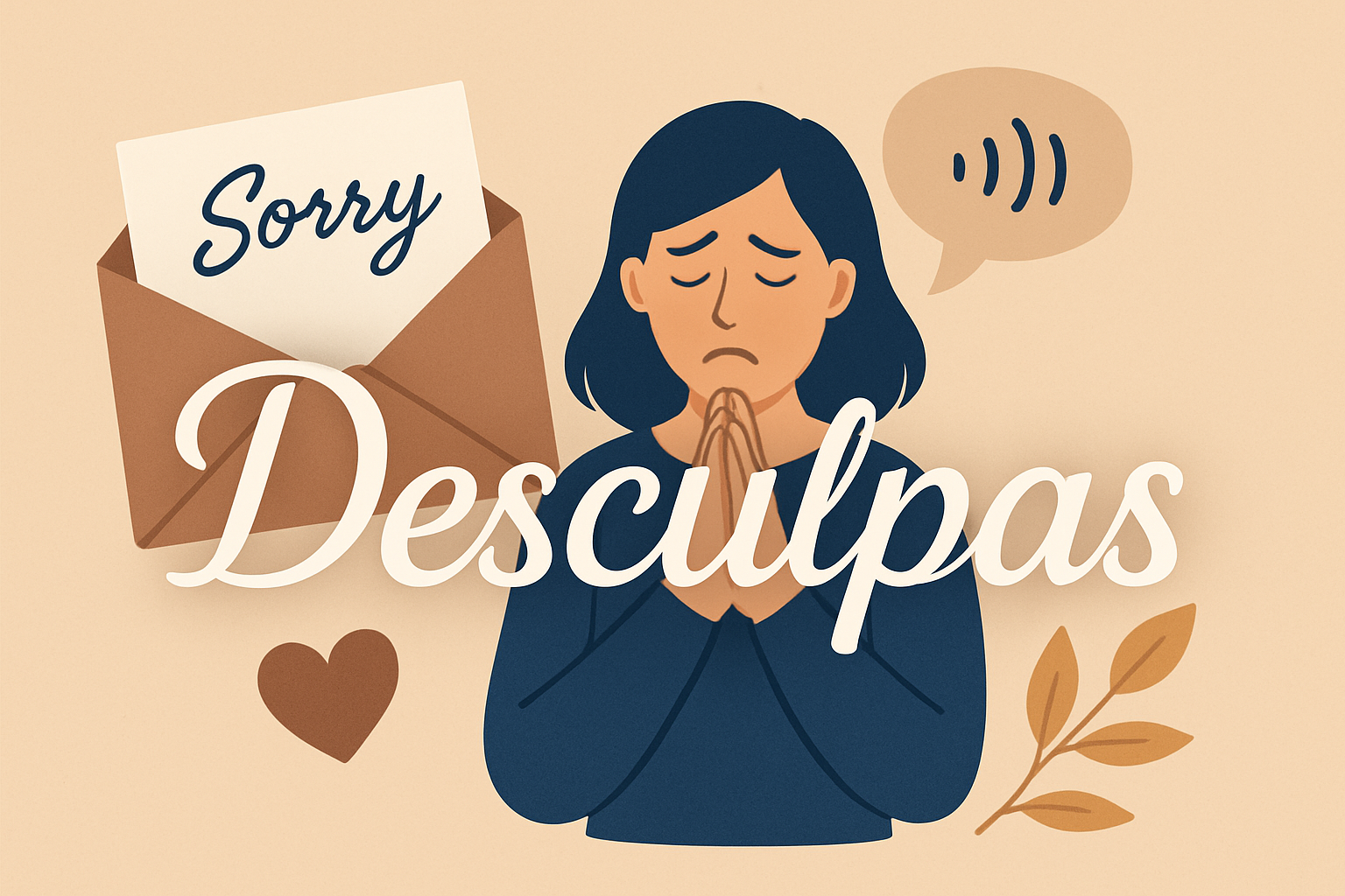 Desculpas Sinceras: Mensagem para Amiga(o)! - Voz Masculina - Capa do Áudio