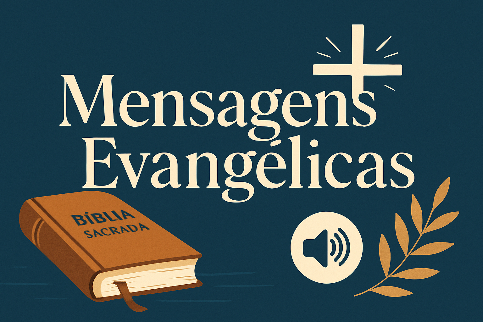 Bom Dia Evangelístico para Mulheres - Voz Feminina - Capa do Áudio