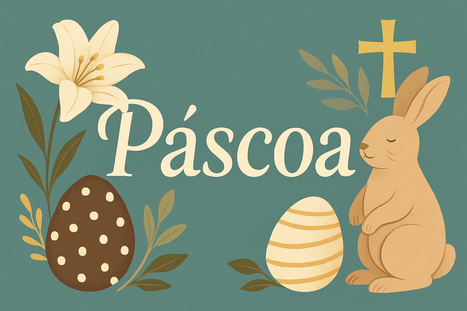 Páscoa para Amigo(a) - Mensagem Especial - Capa do Áudio