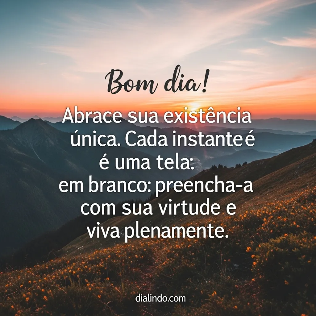 Sua Tela em Branco - Imagem inspiradora