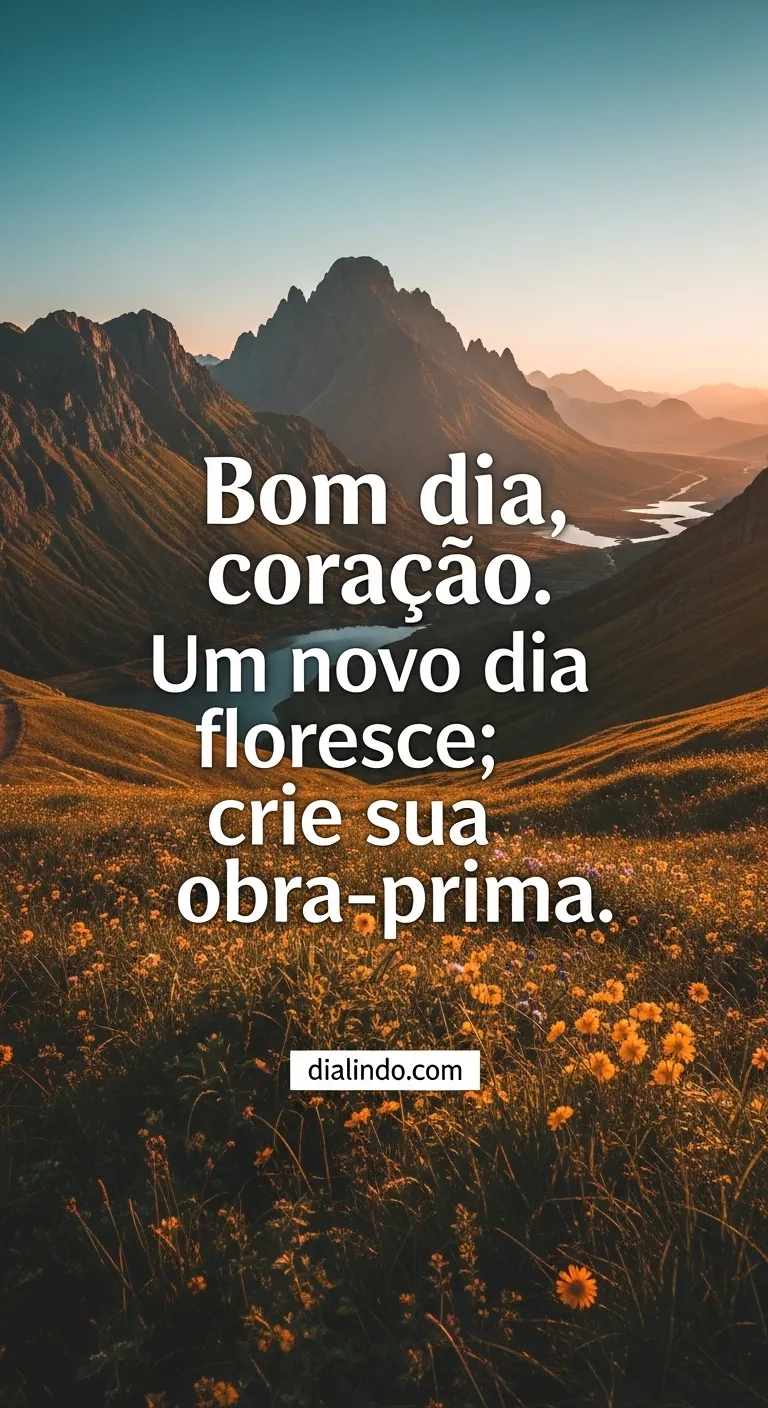 Obra-Prima Diária Floresce