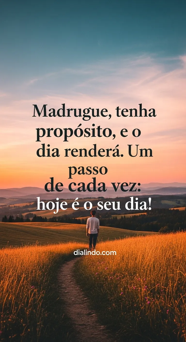 Madruga, Conquista o Dia