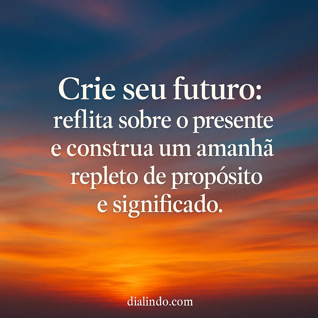 Presente Consciente, Futuro Proposital