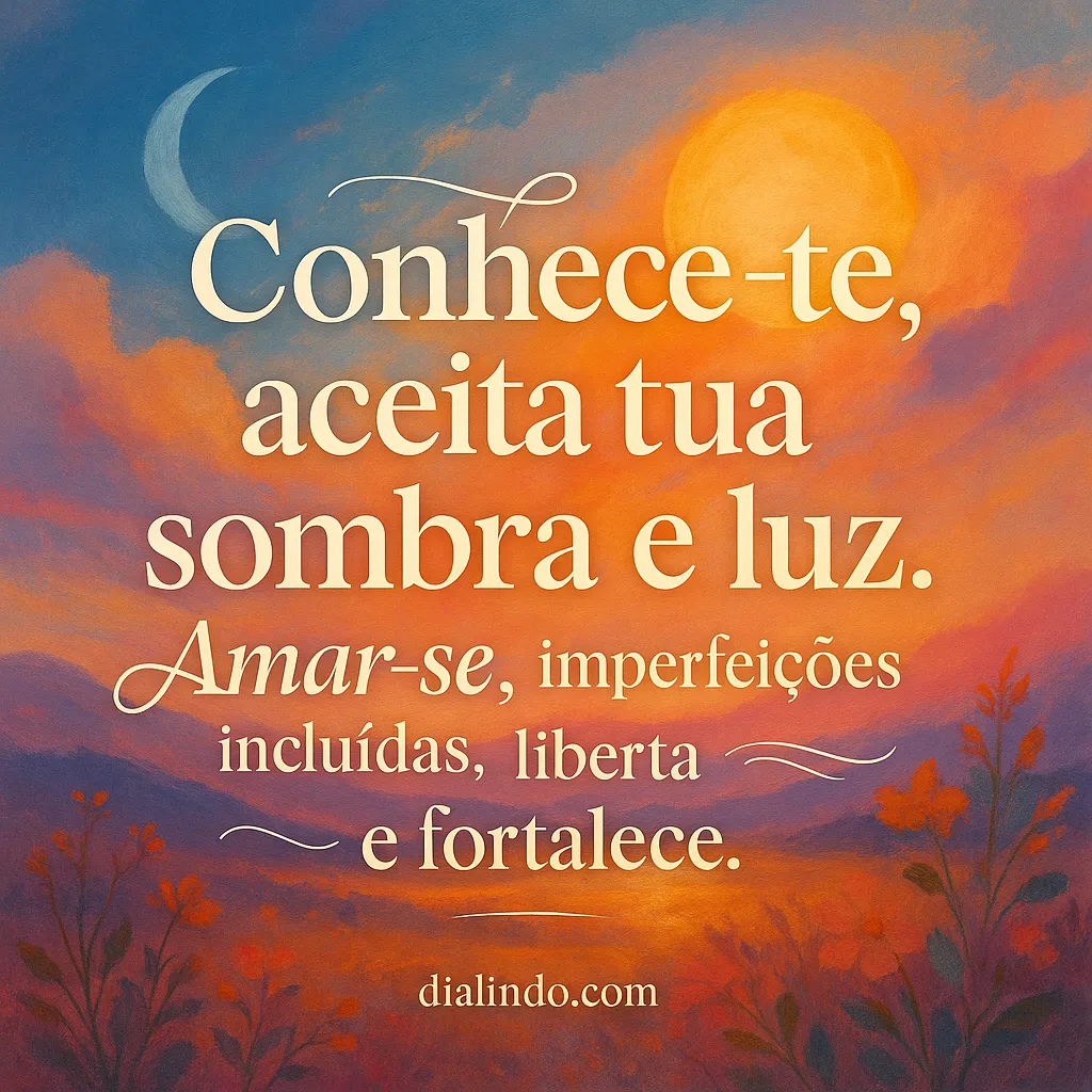 Autoaceitação: Luz e Sombra