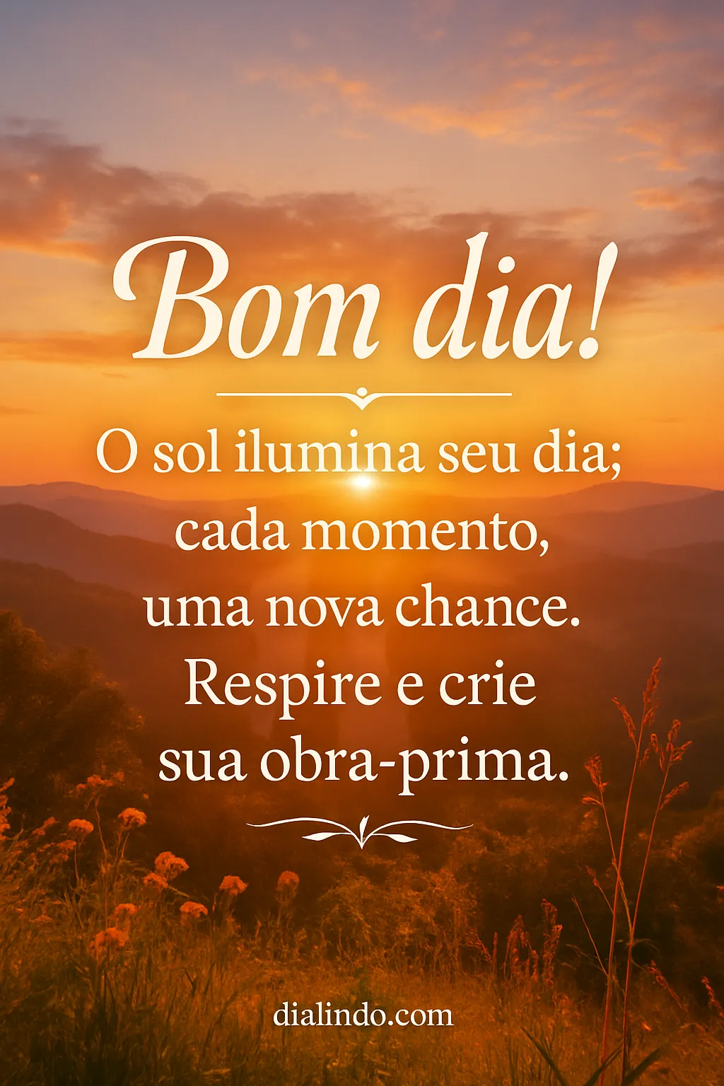 Sua Obra-Prima Diária