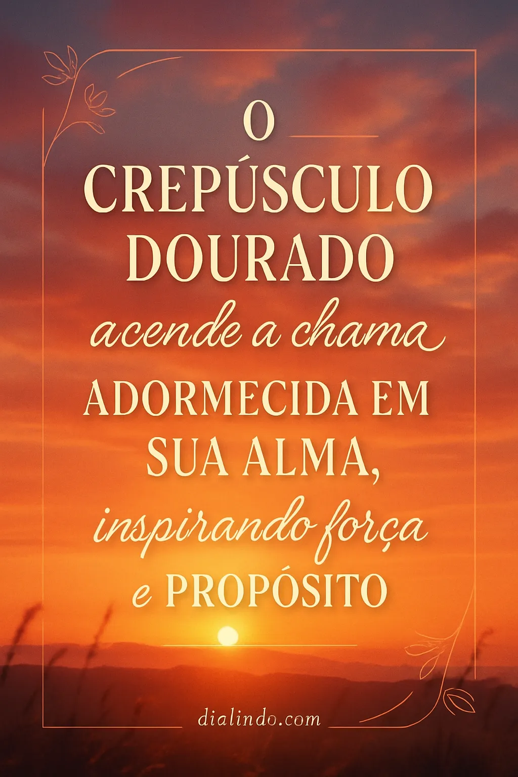 Alma Dourada Crepuscular