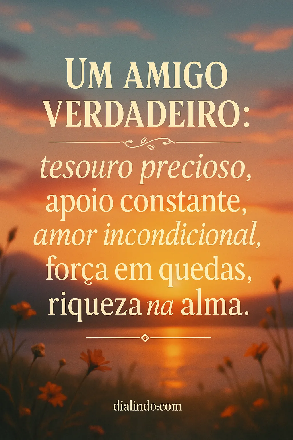 Alma Riqueza Amizade