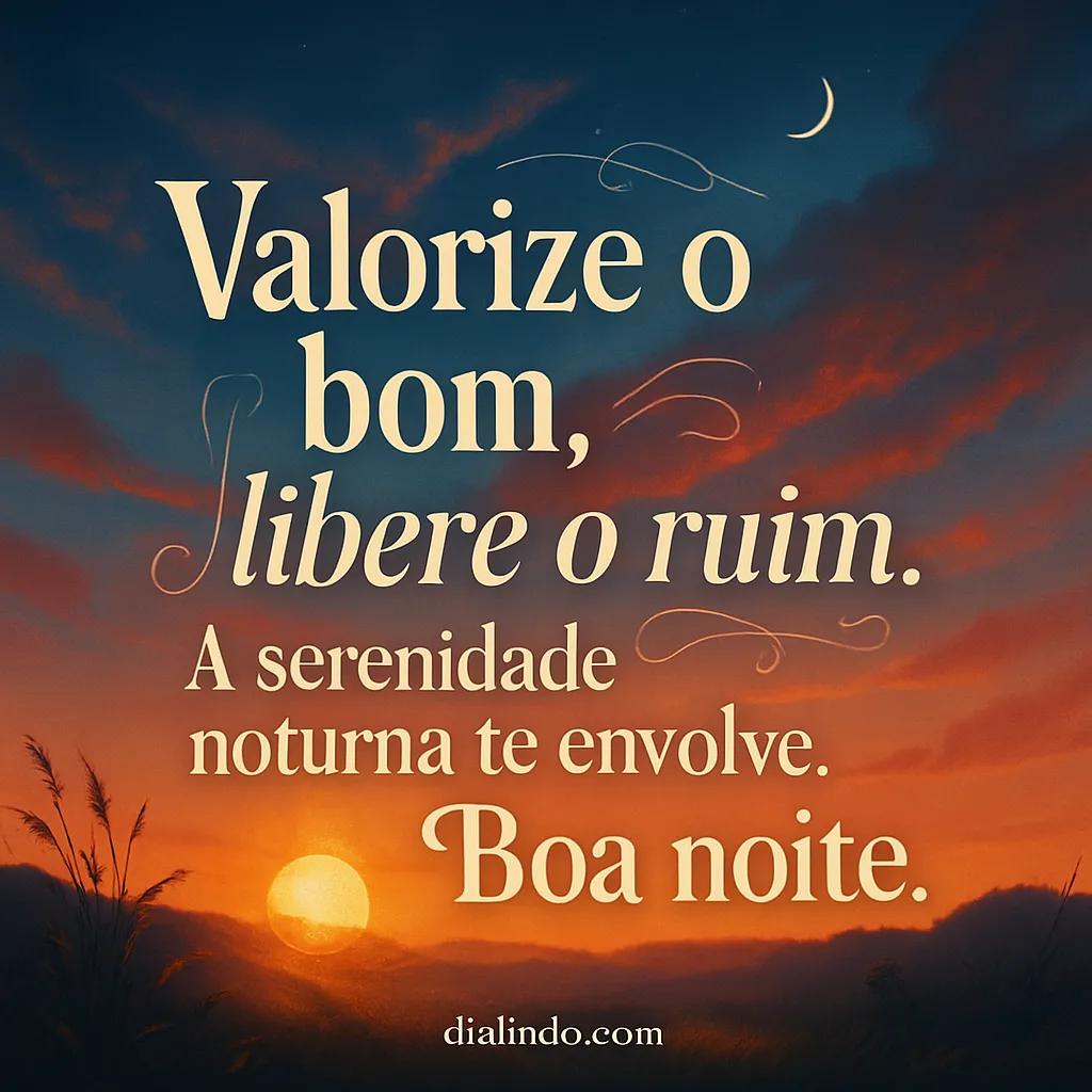 Serenidade Noturna: Liberte e Valorize