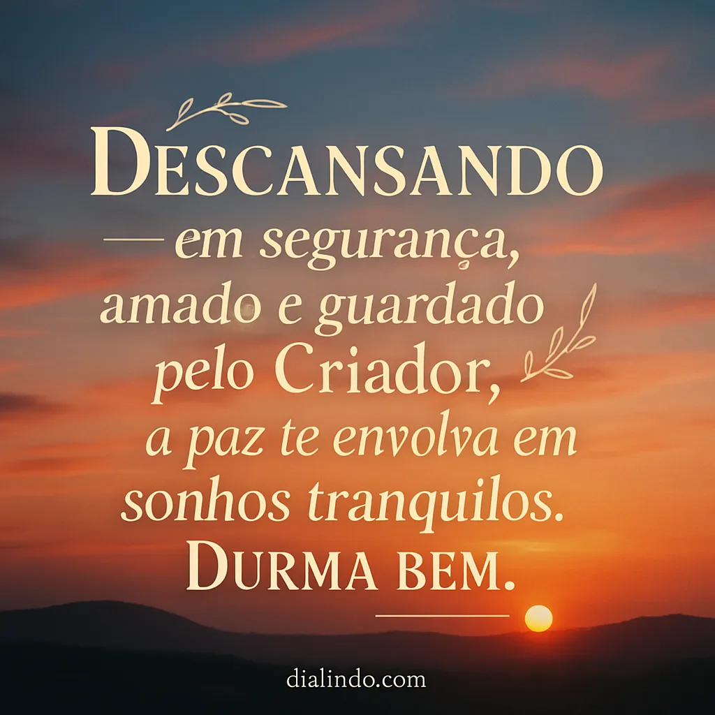 Segurança Divina em Sonhos Tranquilos