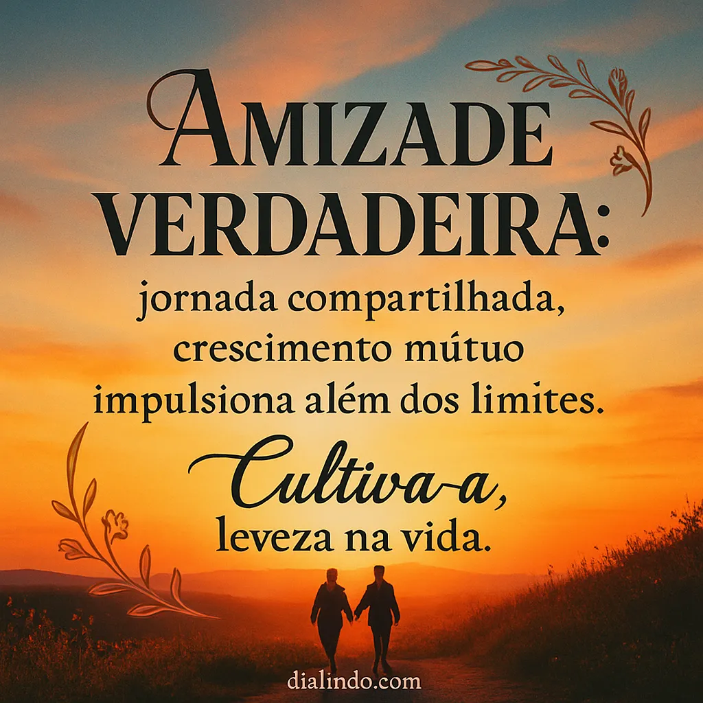 Amizade: Asas do Crescimento
