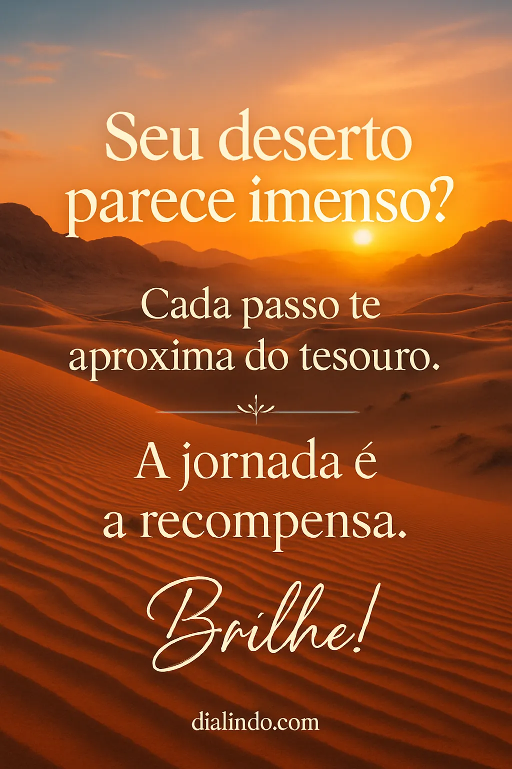 Deserto Brilha Tesouro Próximo