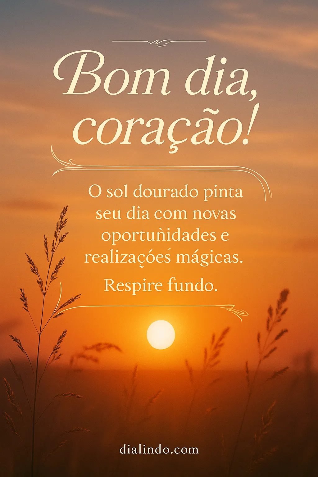 Sol Dourado, Novo Dia Mágico