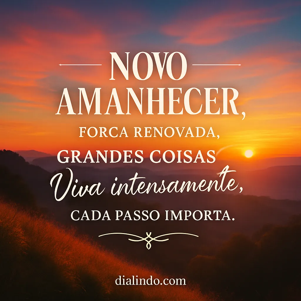 Amanhecer de Novas Conquistas