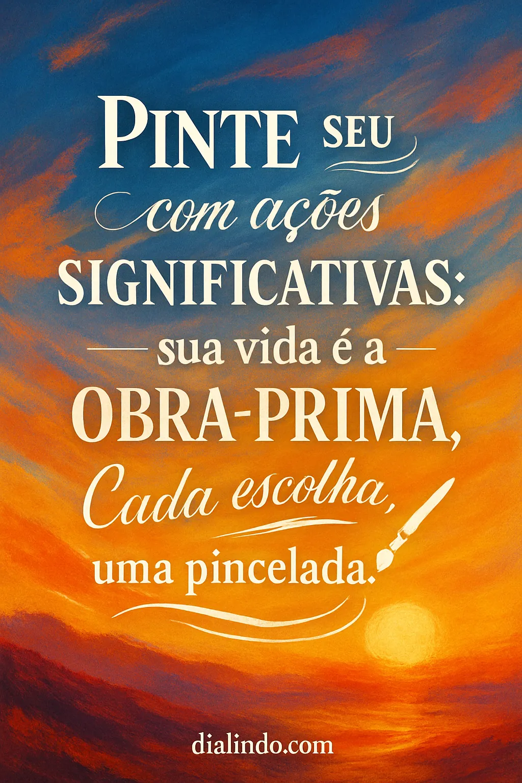 Sua Vida, Sua Obra-Prima
