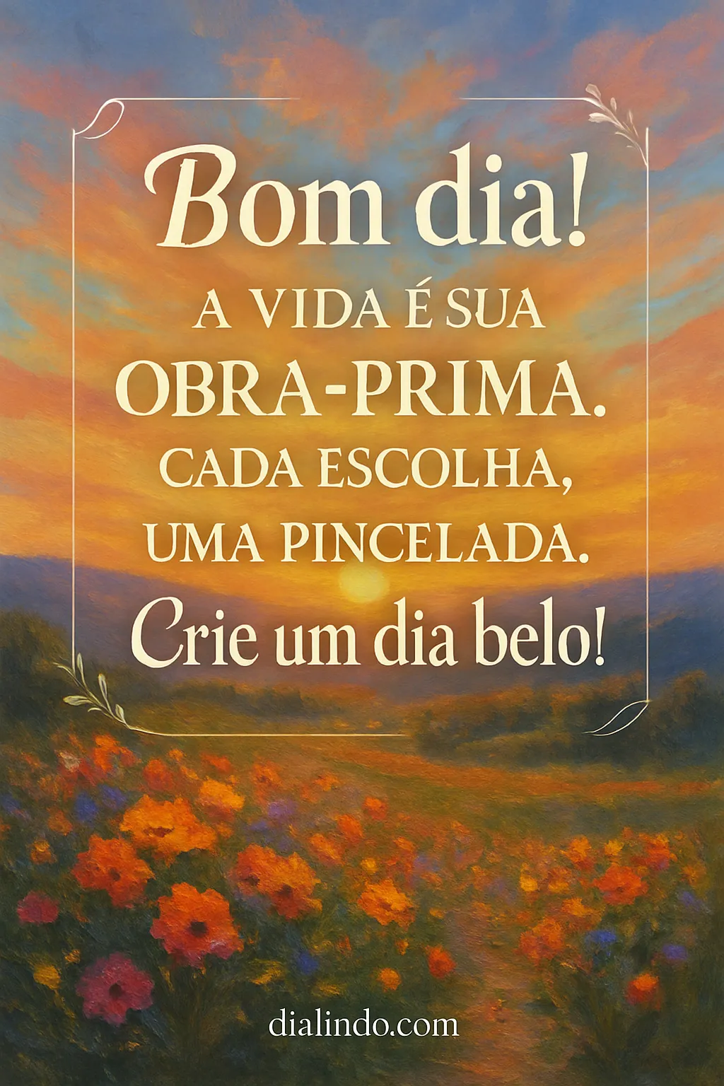 Sua Vida, Sua Obra-Prima