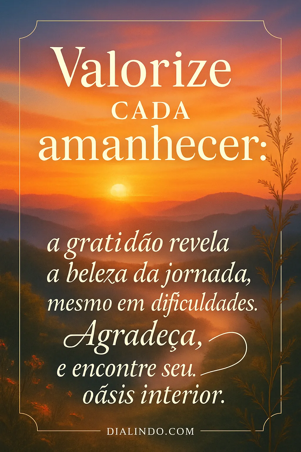 Oásis da Gratidão Diária