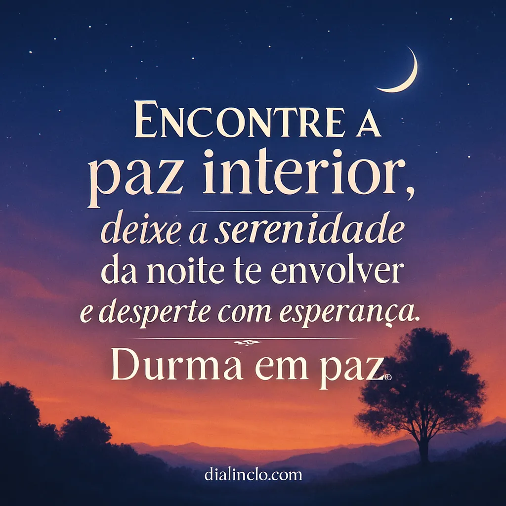 Noite Serena, Esperança Nova