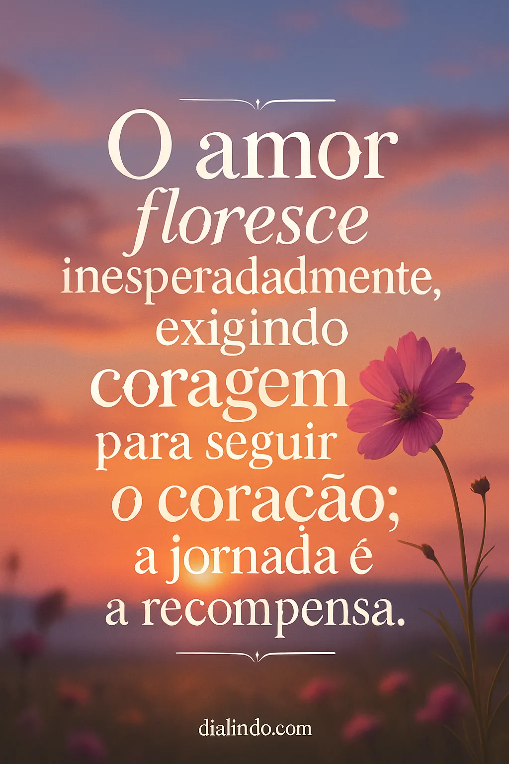 Florescer em Coragem