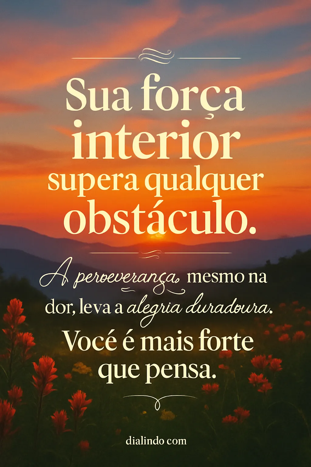 Alegria Além da Dor