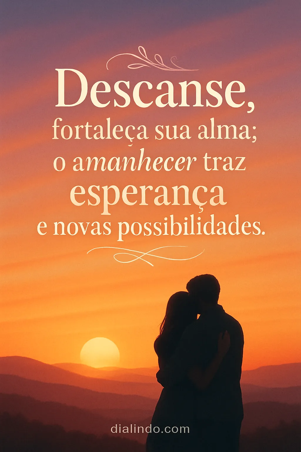 Alma Renovada, Amanhecer Promissor