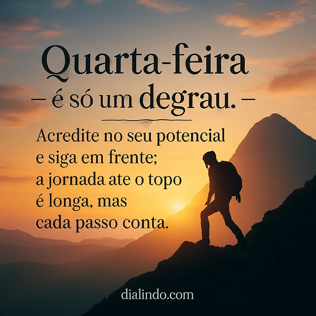 Degraus rumo ao topo