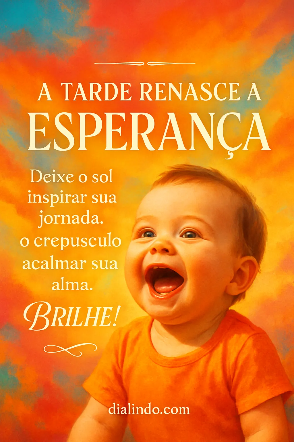 Crepúsculo Dourado: Renovação Diária - Imagem inspiradora