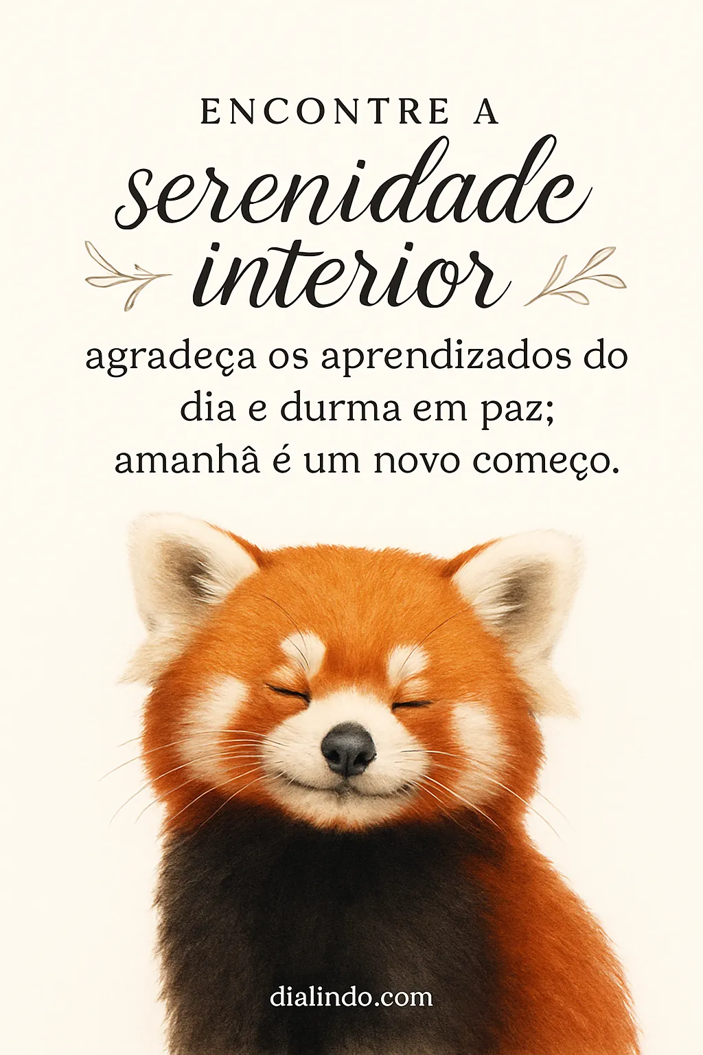 Serenidade Noturna, Novo Amanhecer