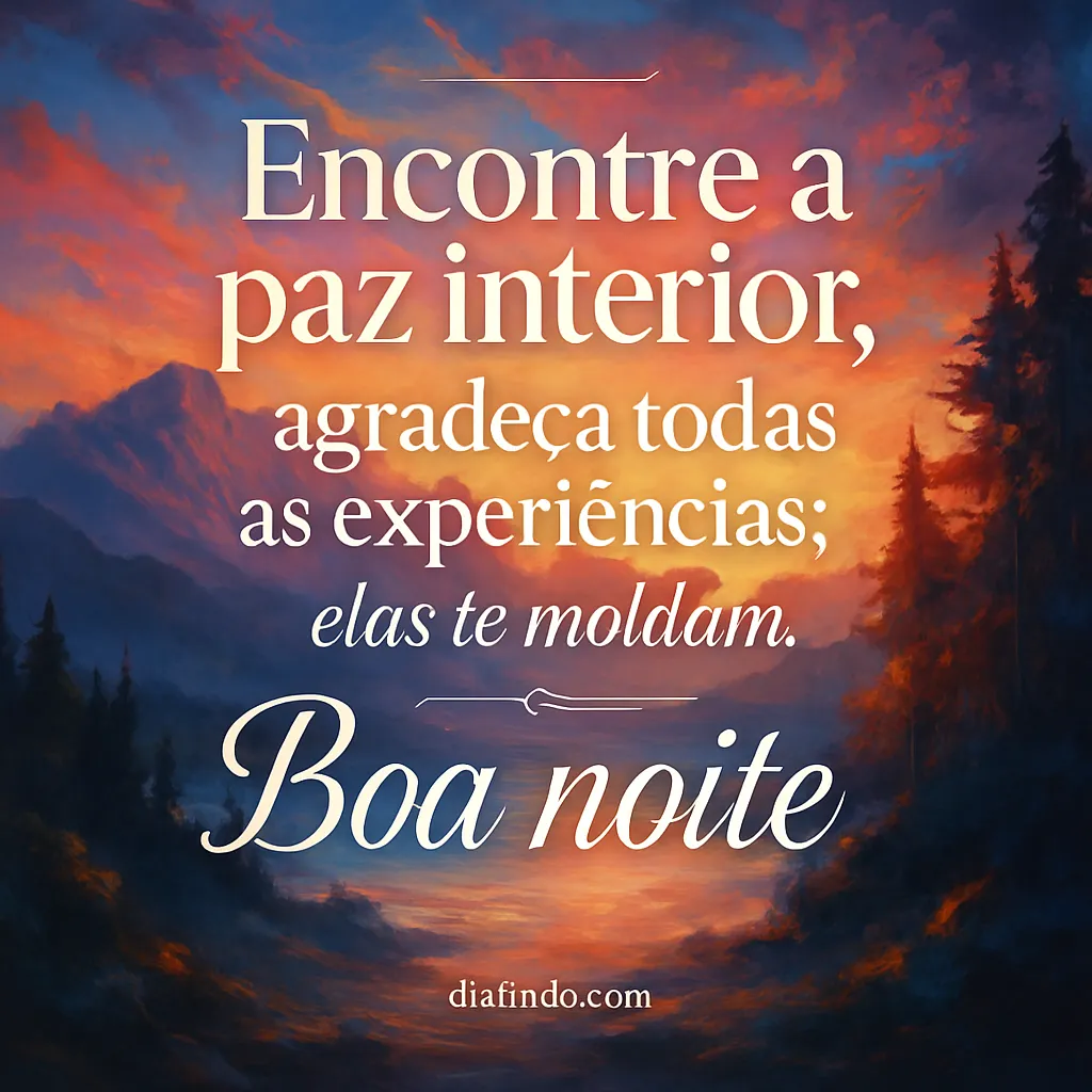 Gratidão Molda a Paz