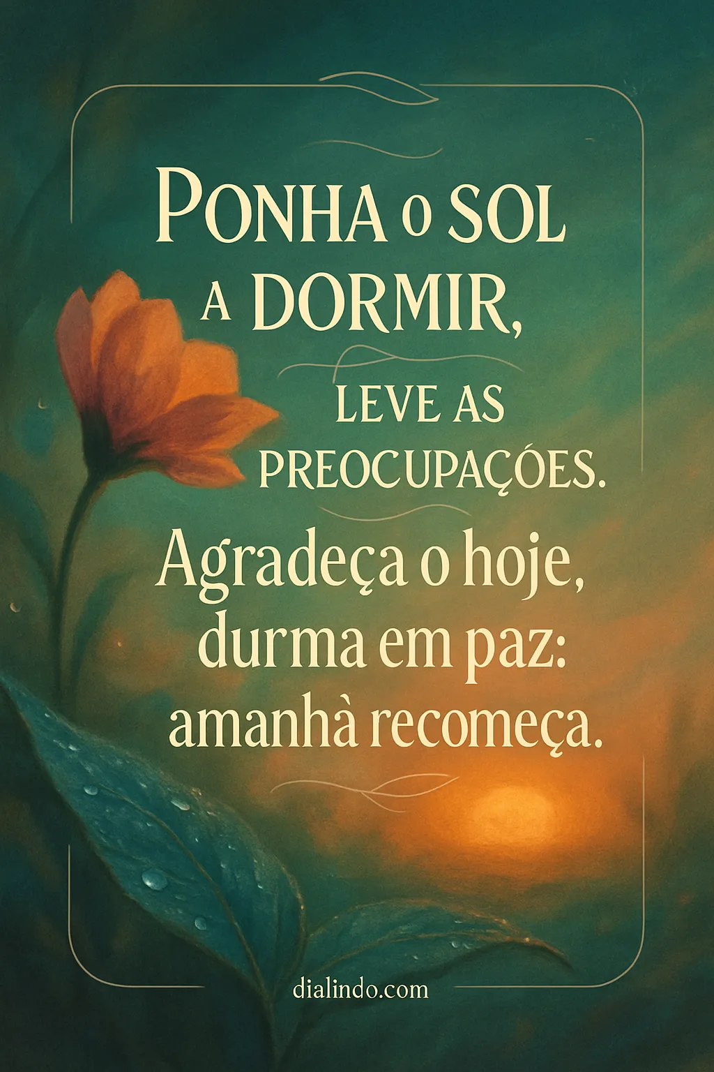 Agradeça e Adormeça