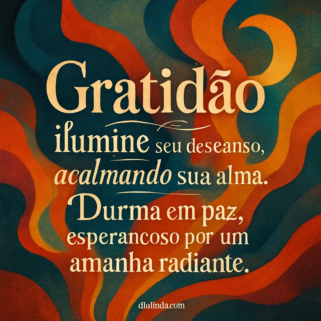 Gratidão: Amanhecer Radiante