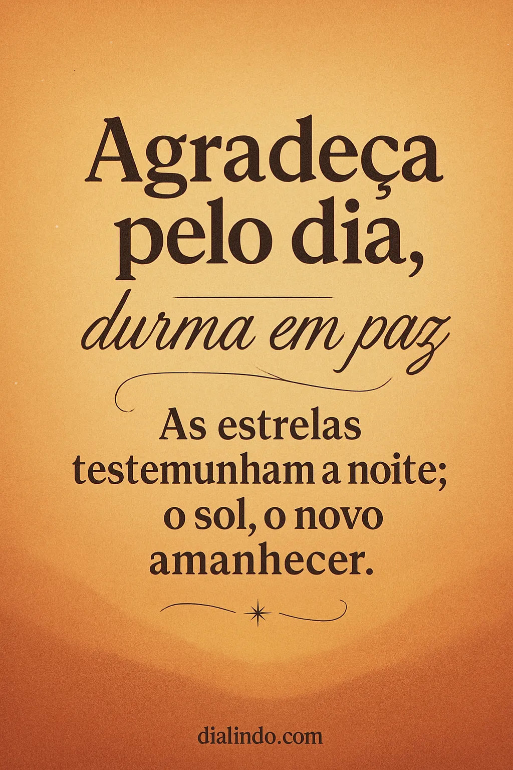 Gratidão Estelar: Novo Amanhecer