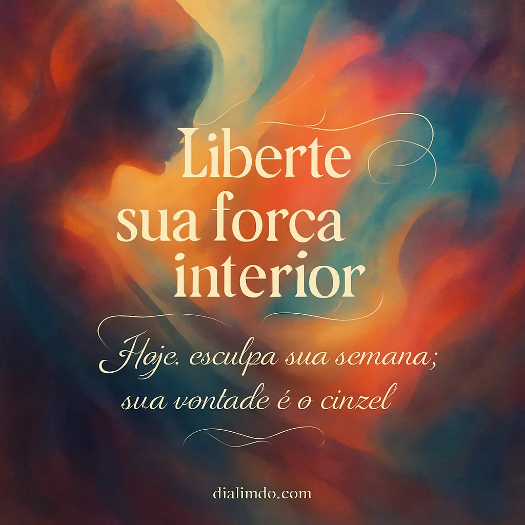 Cinzelando a Sua Semana