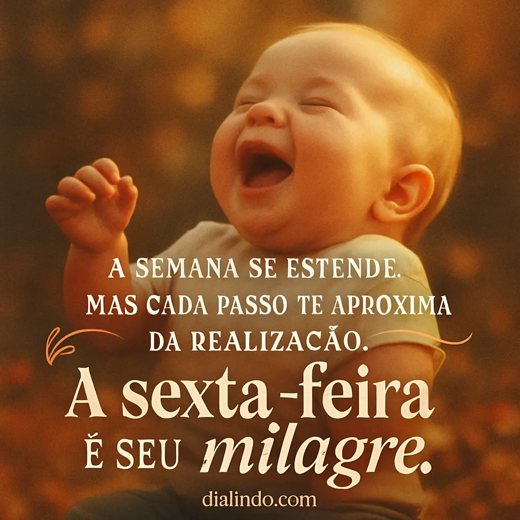 Sexta-feira: Milagre a Cada Passo