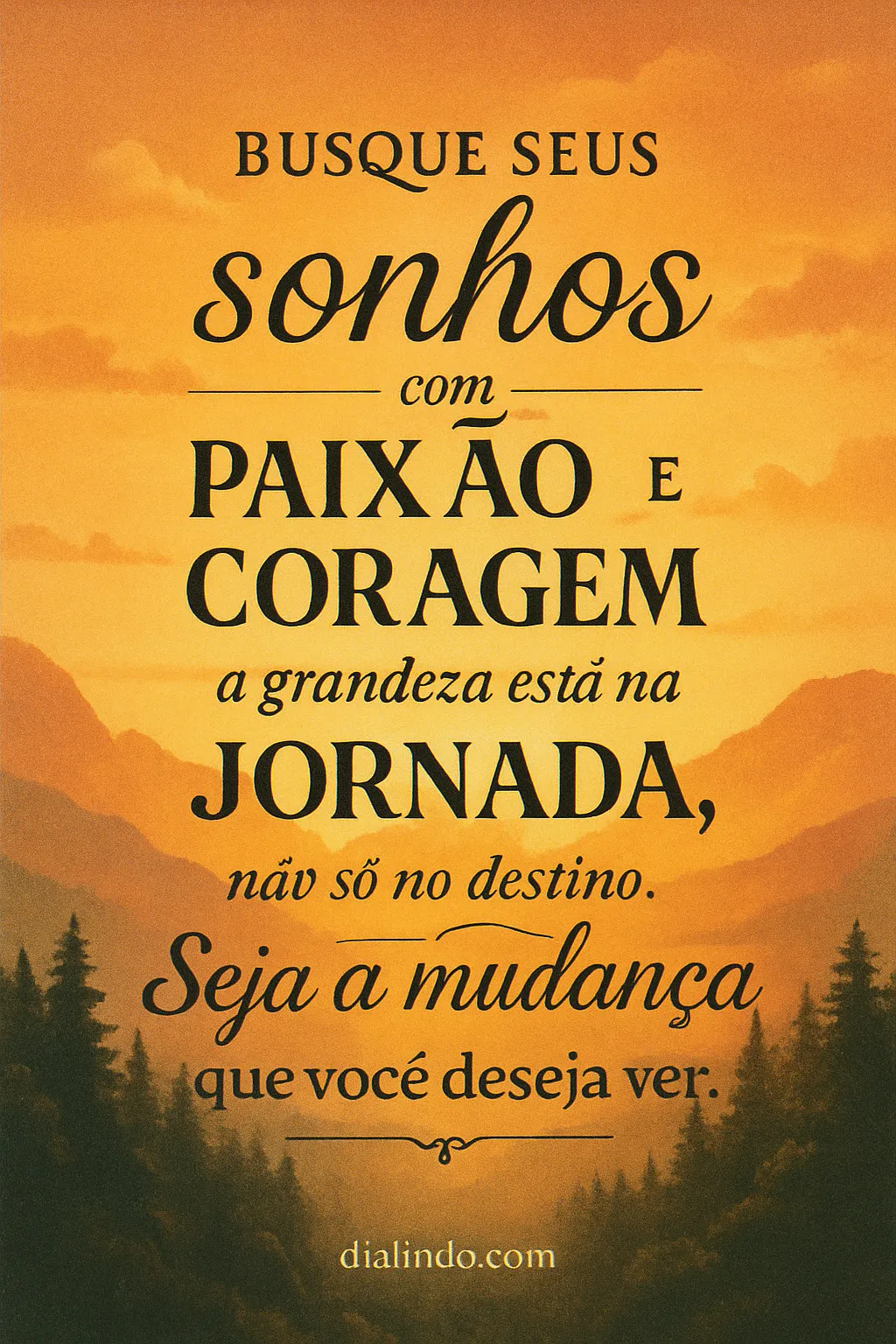 Grandeza na Jornada Íntima