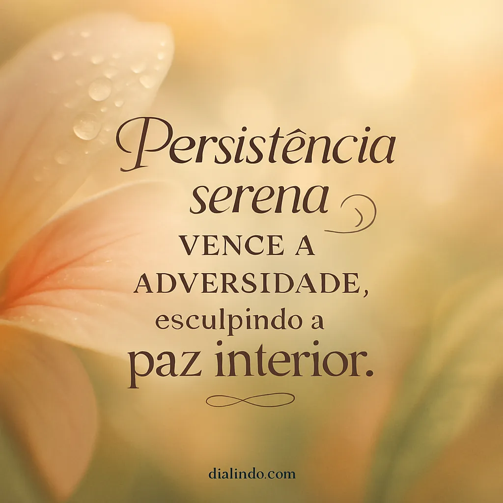 Paz Serena Inquebrantável