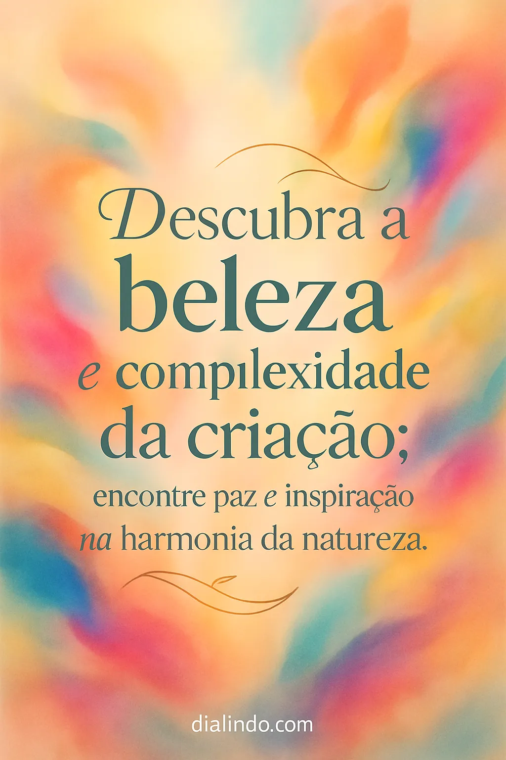 Natureza: Harmonia e Inspiração