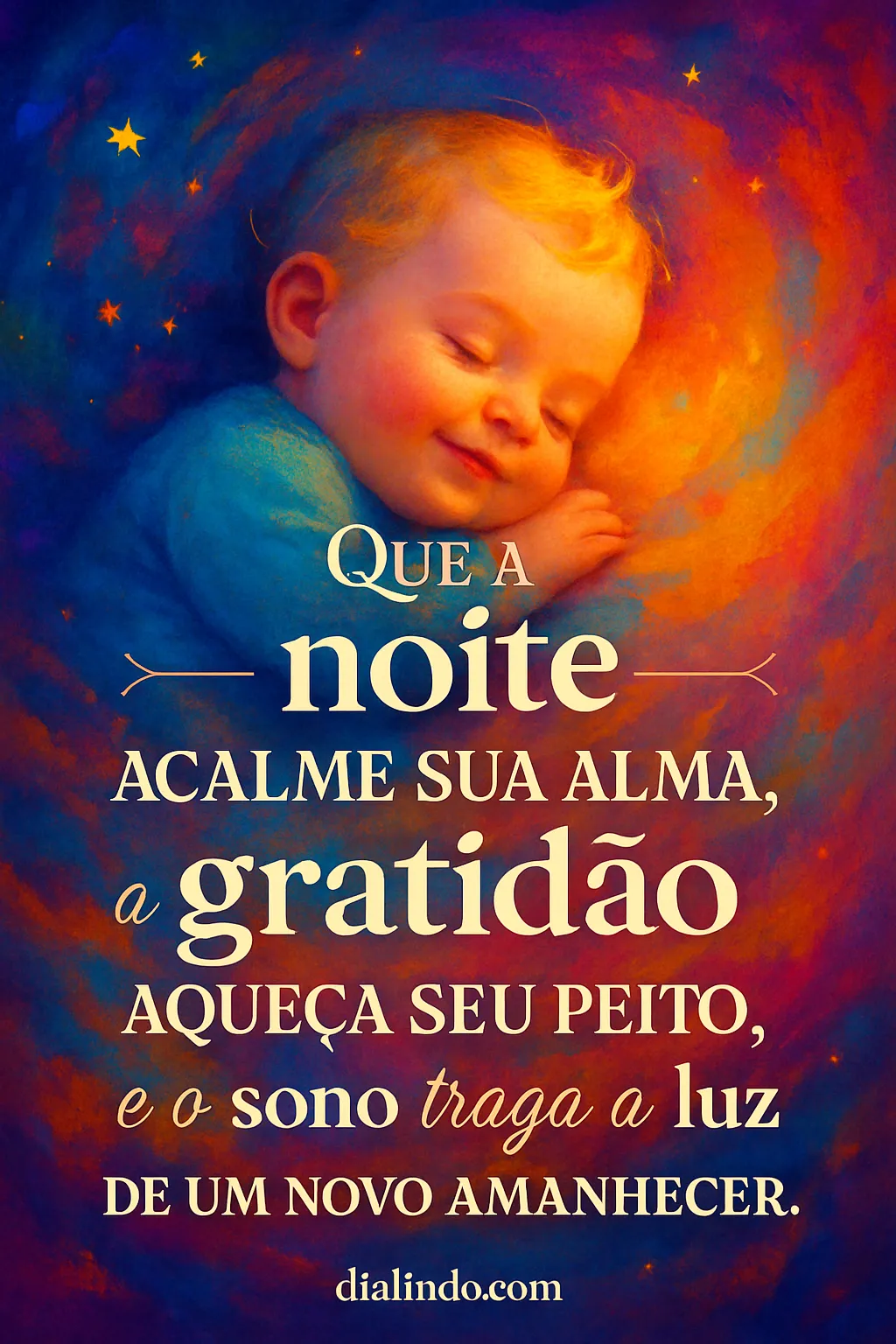 Gratidão, Sono, Novo Amanhecer