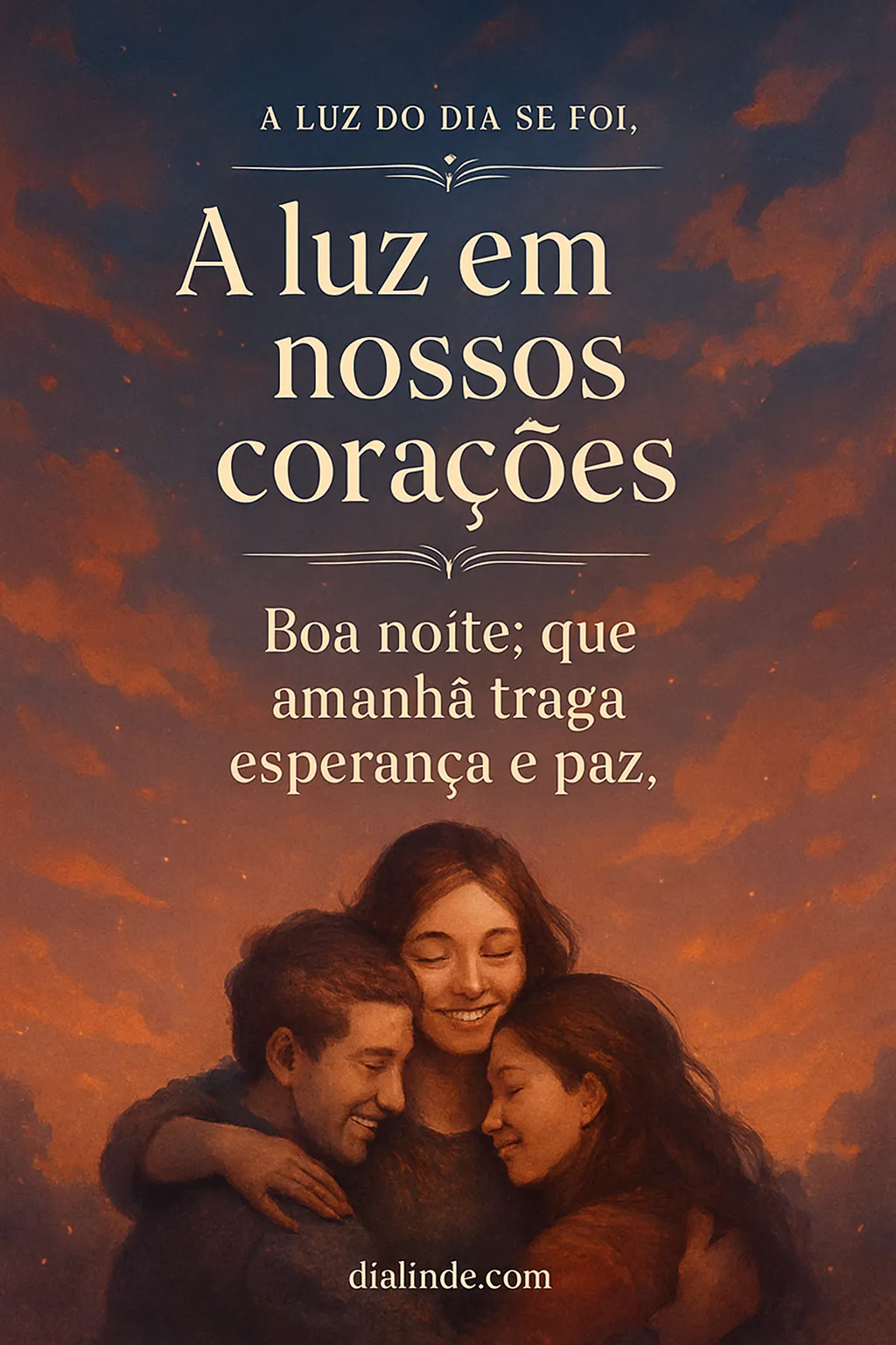 Luzes do Coração, Amanhecer de Paz