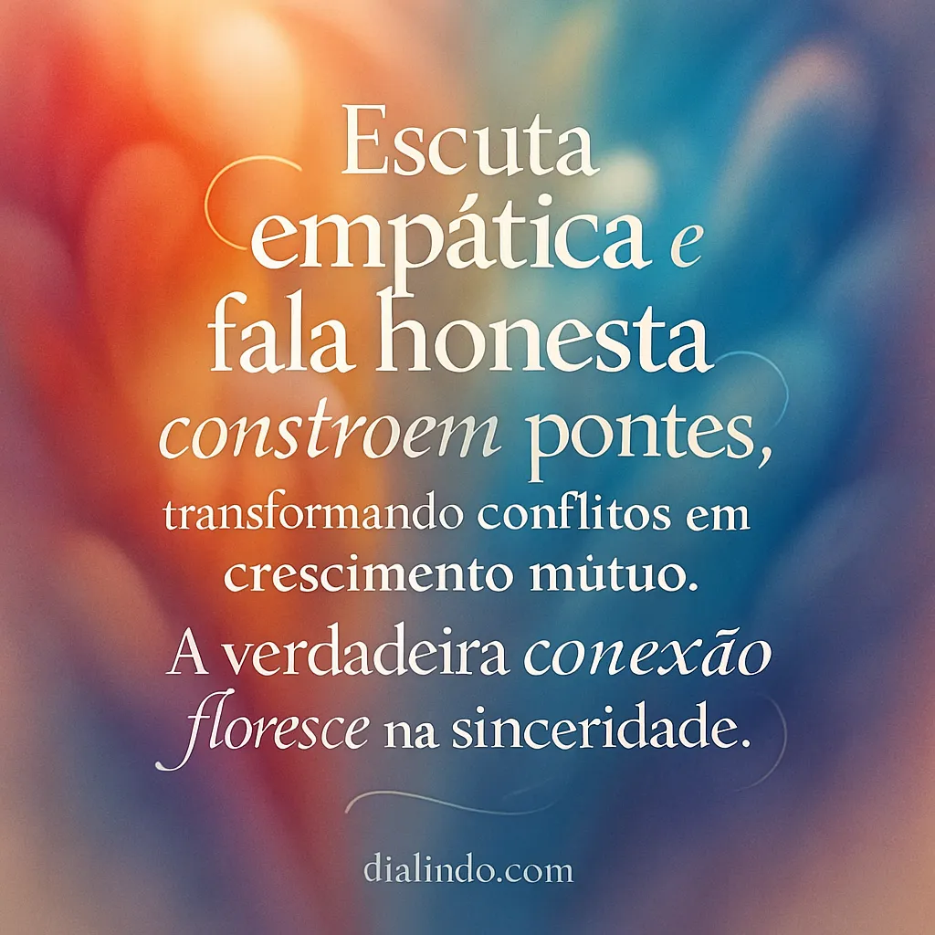 Pontes de Sinceridade e Crescimento