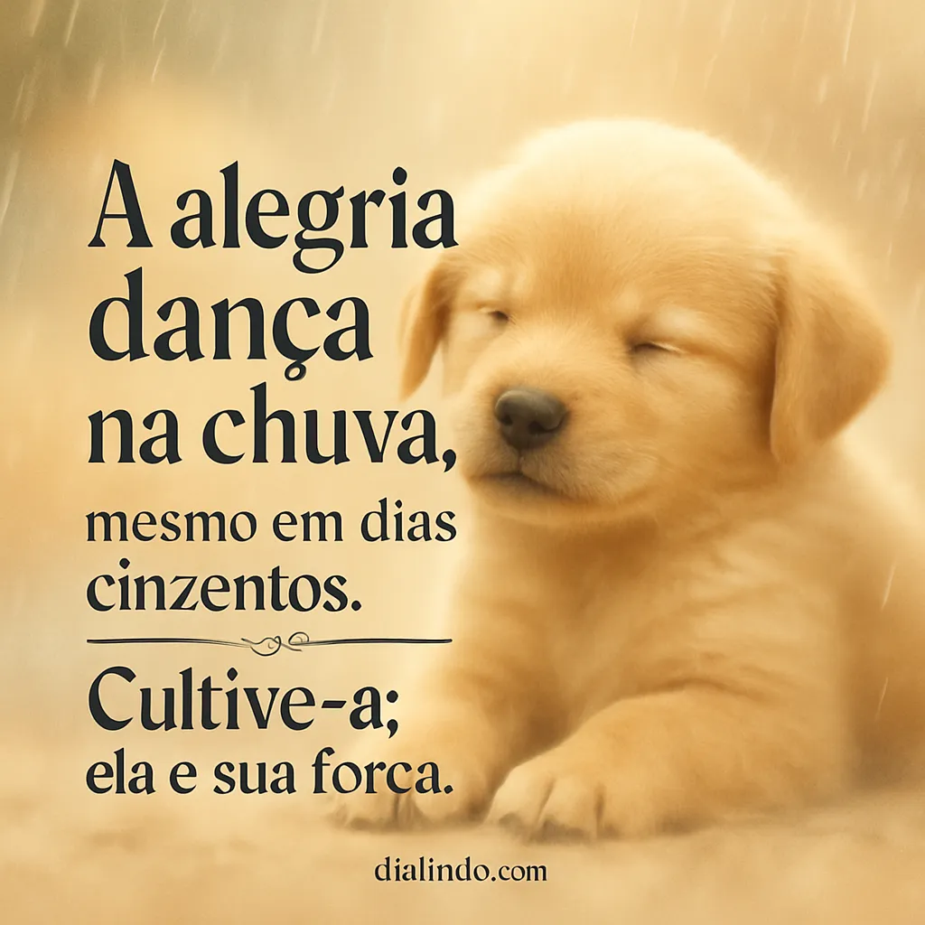 Alegria Floresce na Chuva