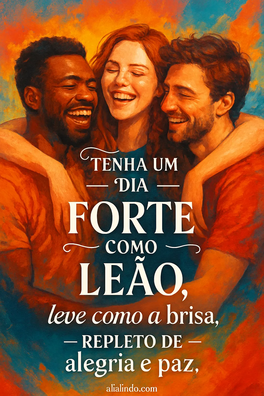 Leão Brisa: Alegria em Paz