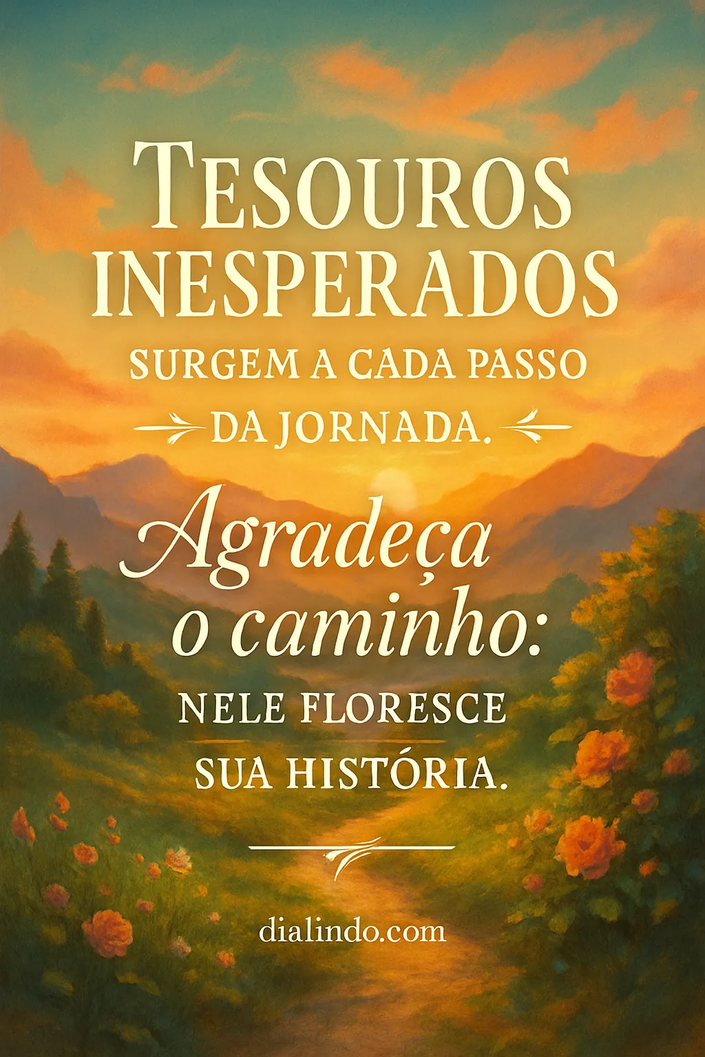 Tesouros na Trilha Florescente