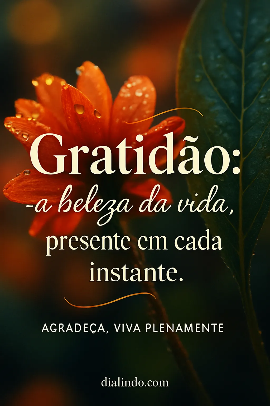 Gratidão: A Beleza Presente