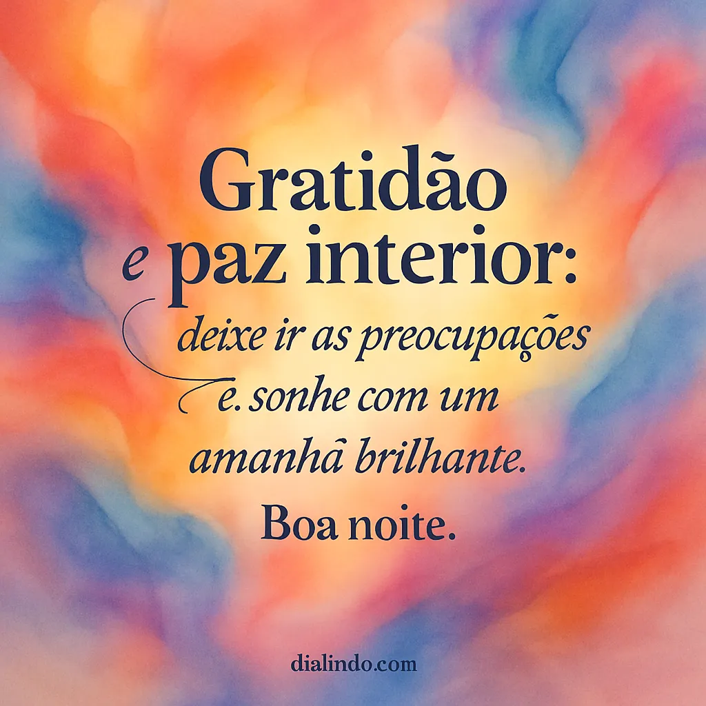 Amanhecer Sereno da Gratidão