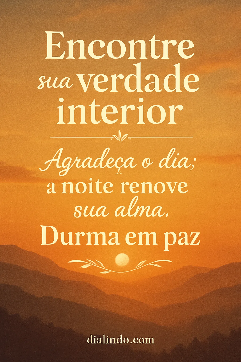 Paz Noturna, Verdade Interna