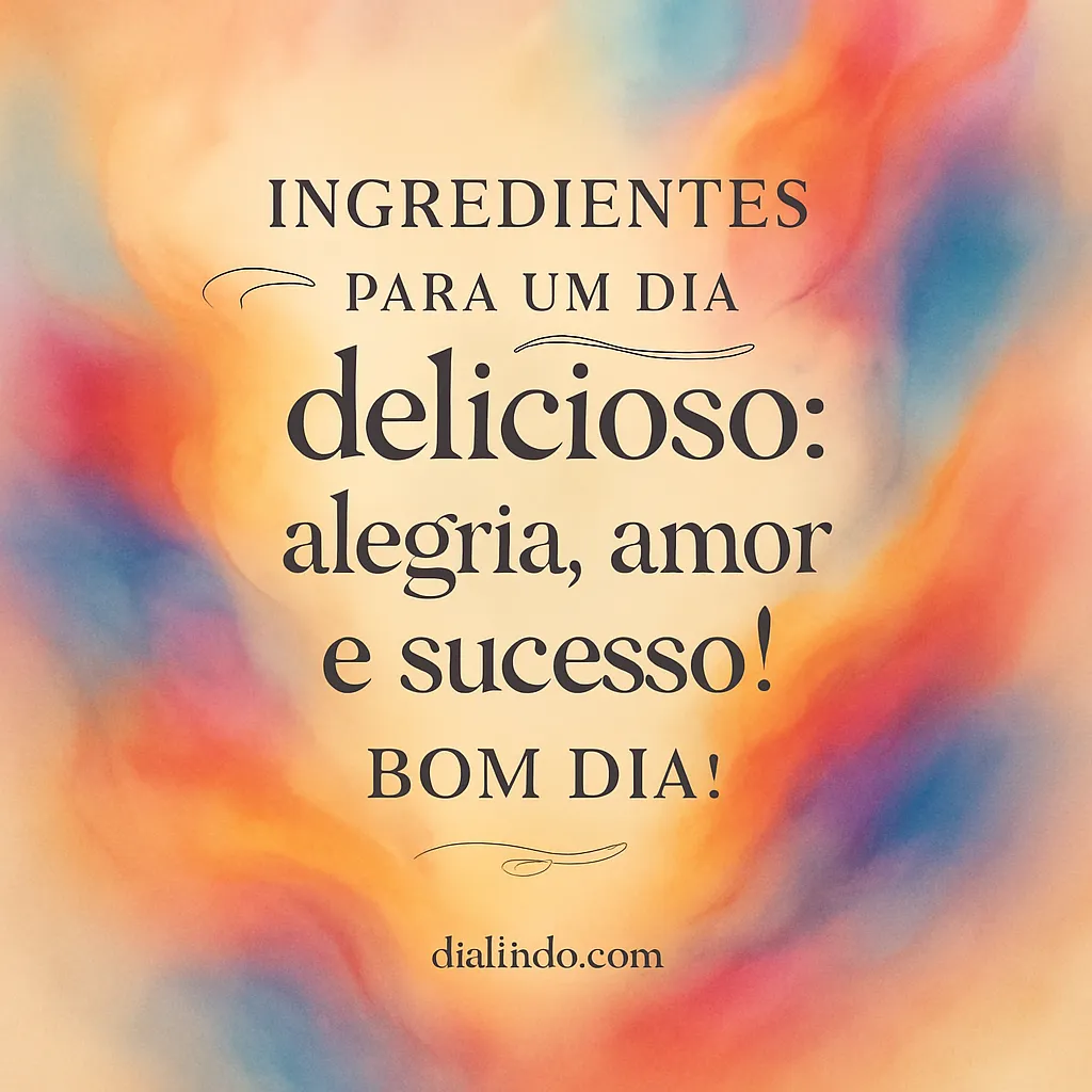 Receita da Felicidade Diária