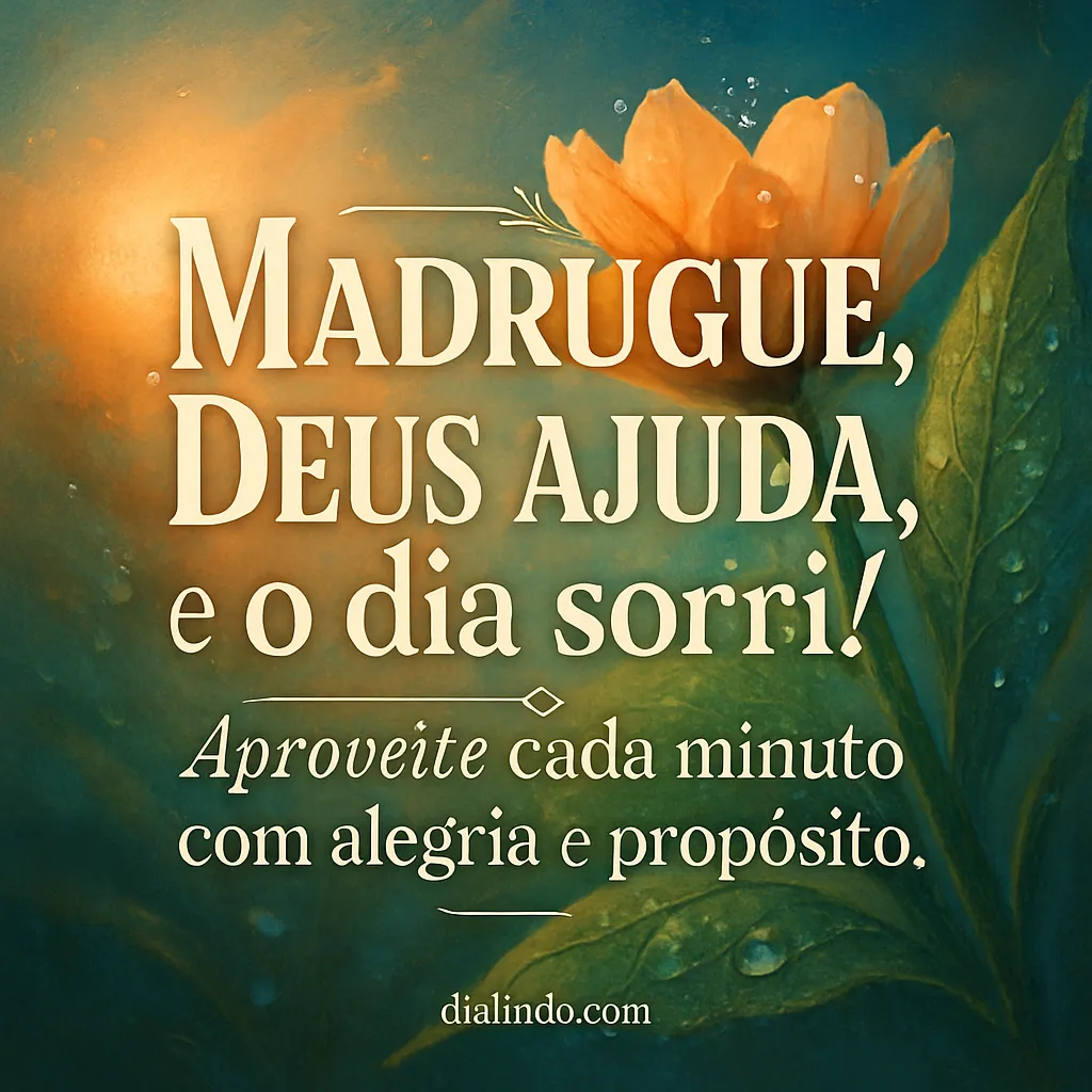 Madrugada Alegre e Produtiva
