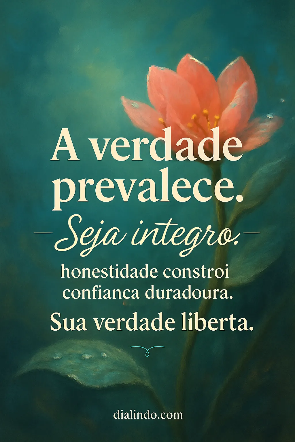 Verdade Liberta: Integridade Duradoura