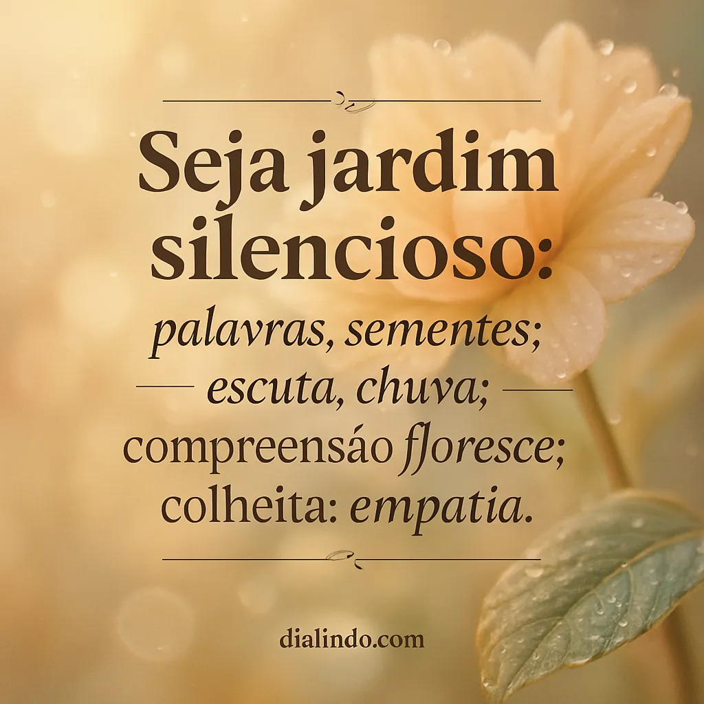 Jardins Silenciosos de Empatia